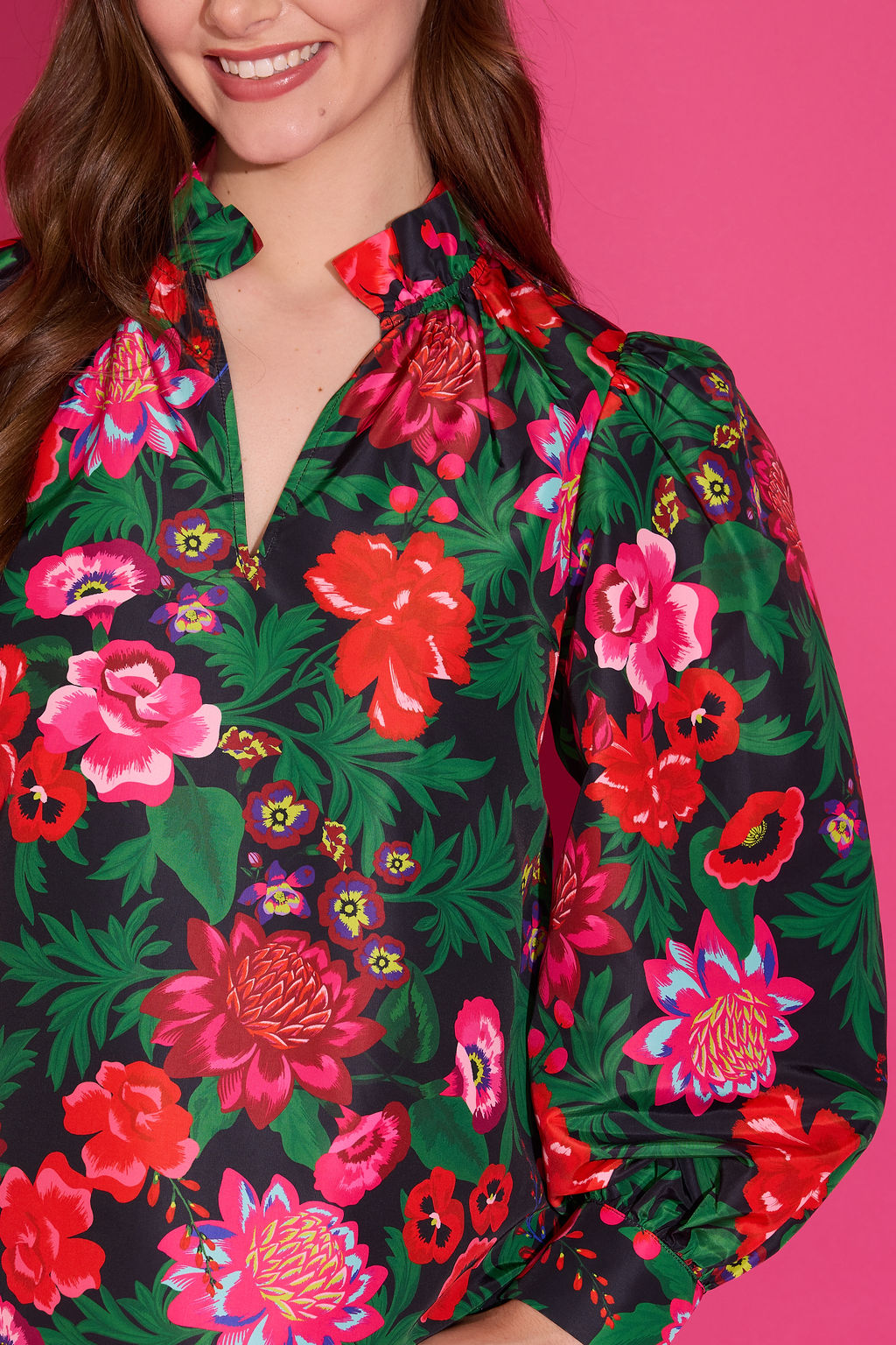 Phoebe Top - Flora