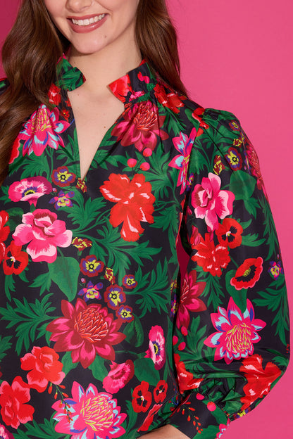 Phoebe Top - Flora