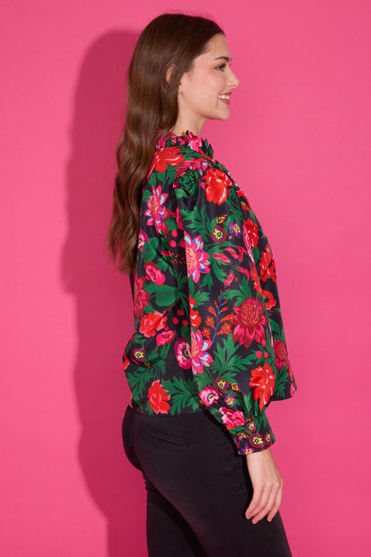 Phoebe Top - Flora