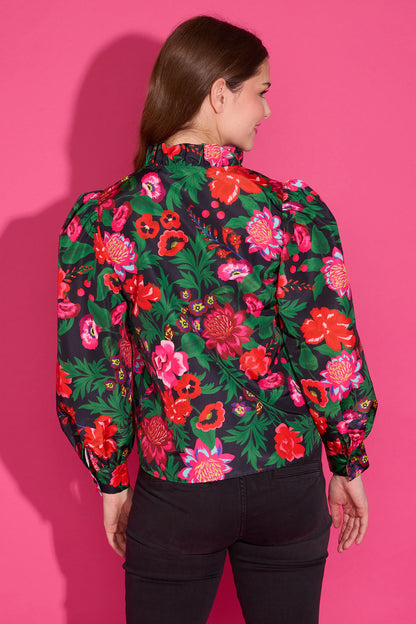 Phoebe Top - Flora