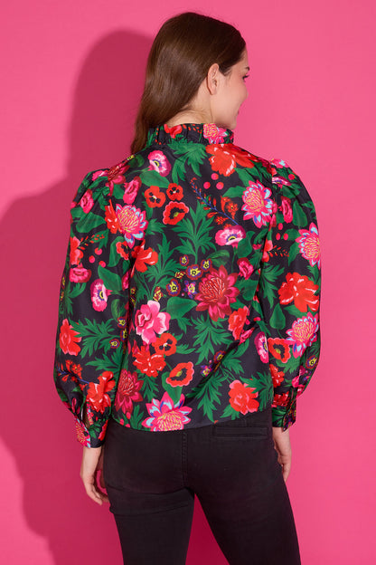 Phoebe Top - Flora