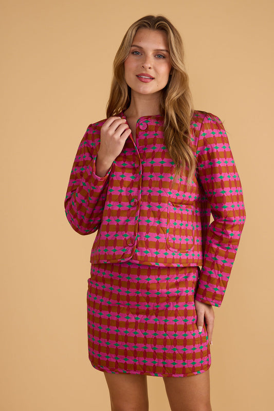 Stevie Skirt - Oxford Geo
