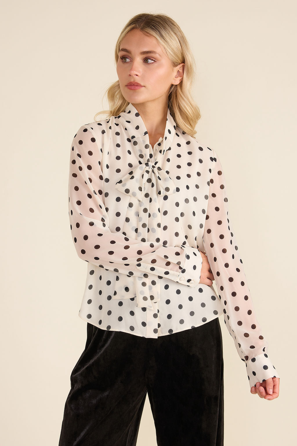 Eugenie Top - Parisian Dot