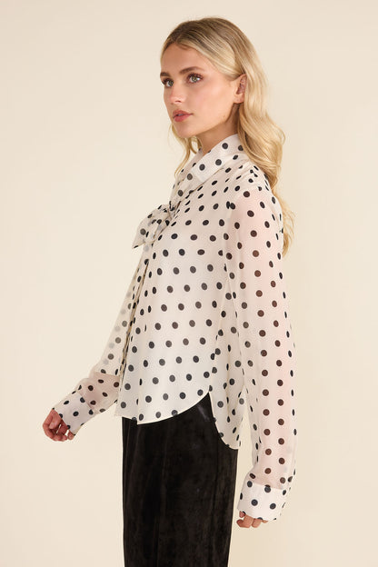 Eugenie Top - Parisian Dot