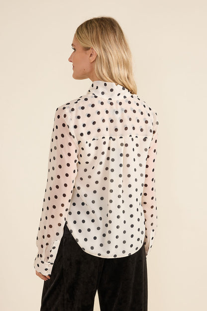 Eugenie Top - Parisian Dot