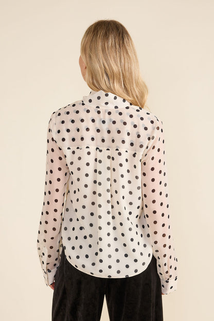 Eugenie Top - Parisian Dot