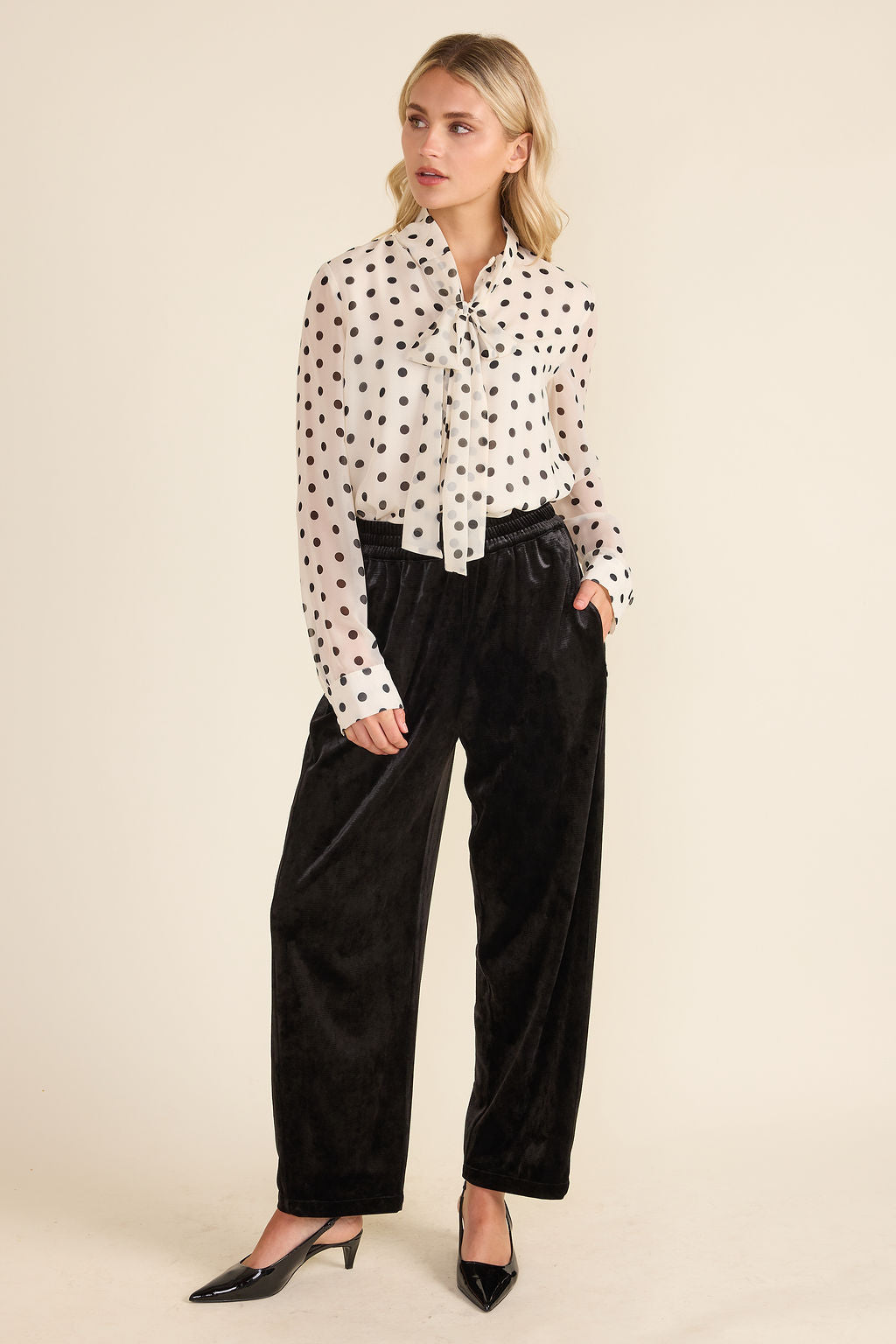 Eugenie Top - Parisian Dot