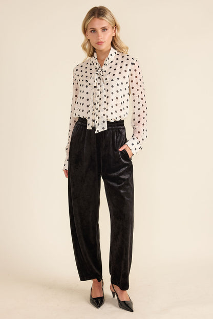Eugenie Top - Parisian Dot