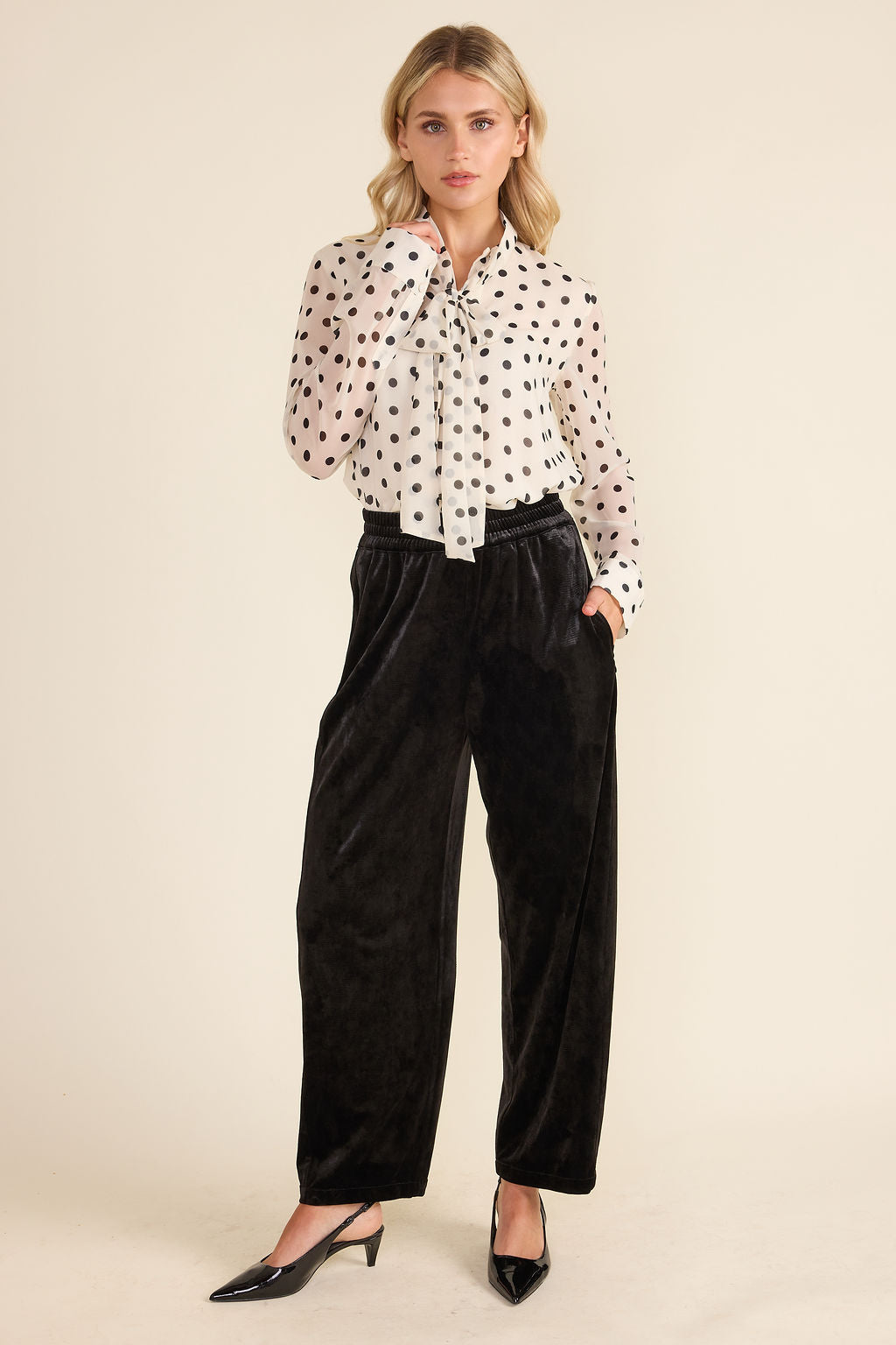 Eugenie Top - Parisian Dot
