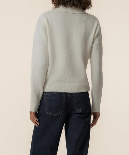 Tassie Long Sleeve Sweater - Cream