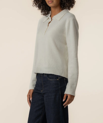 Tassie Long Sleeve Sweater - Cream