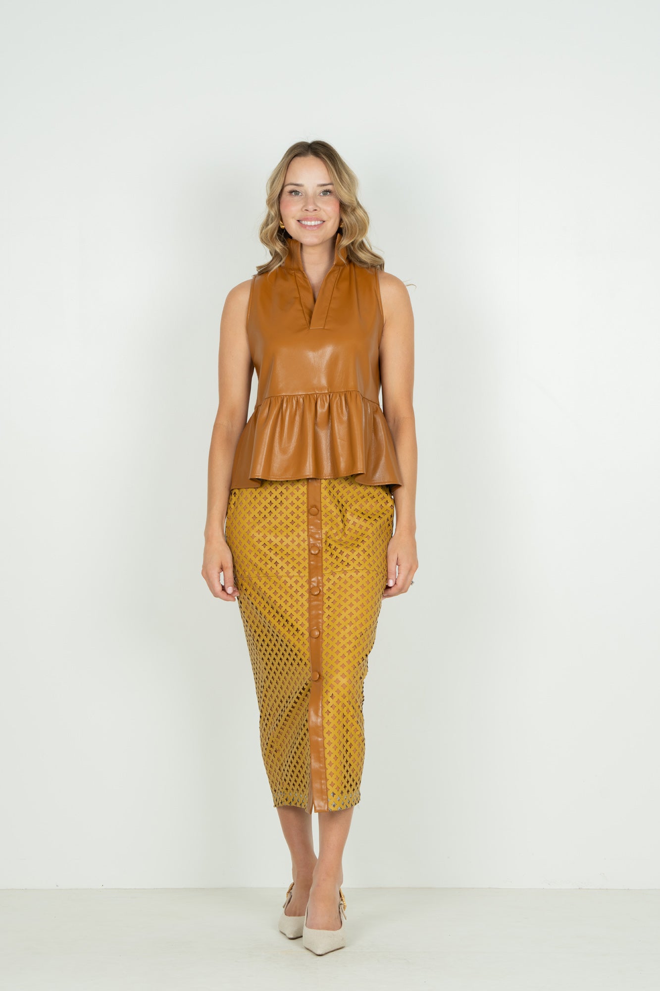 Nona Tank - Pecan