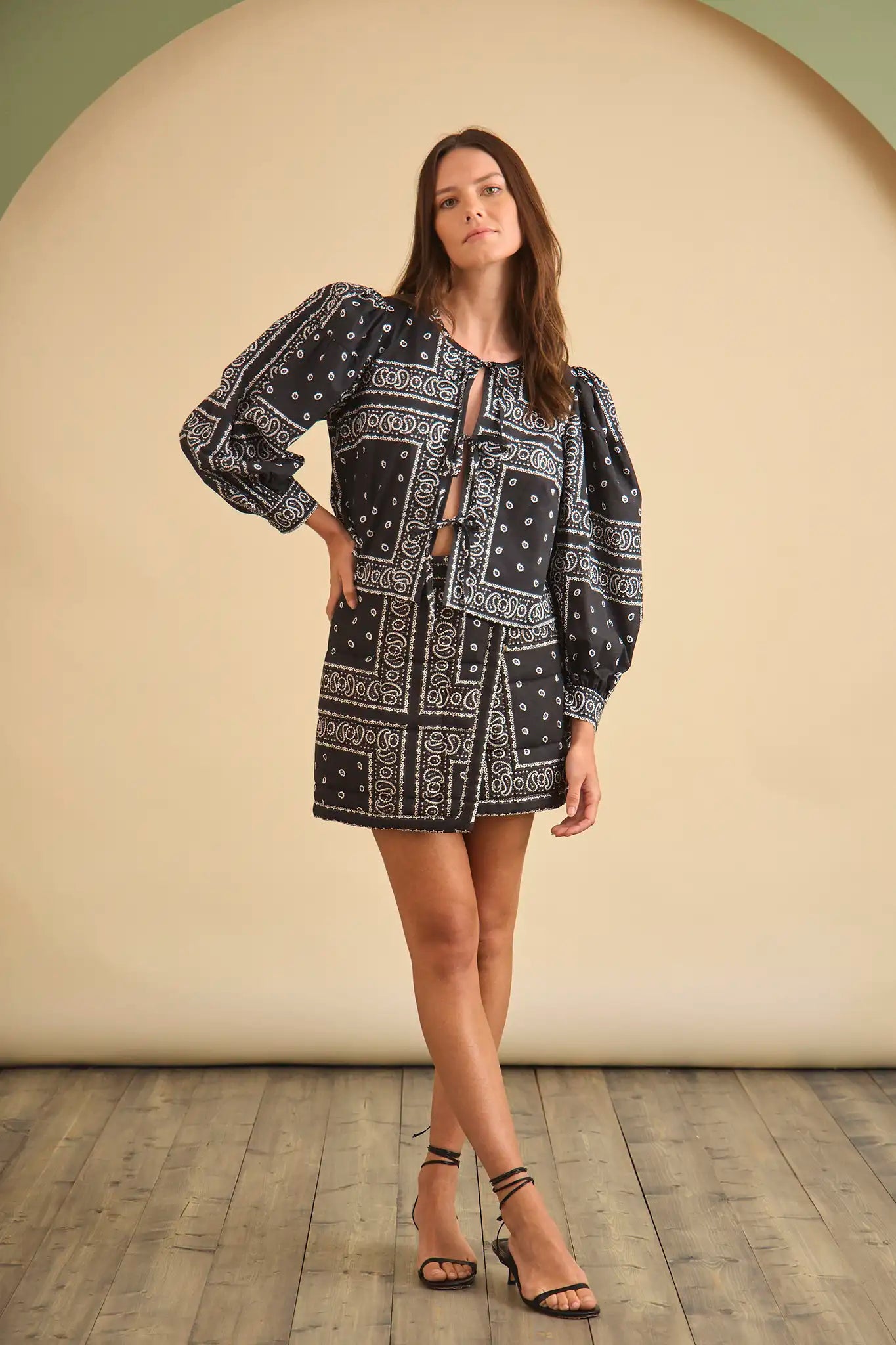 Powell Skirt - Aces Wild Black