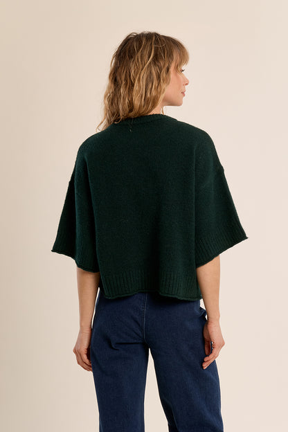 Cozy Luxe Sweater - Forest Green