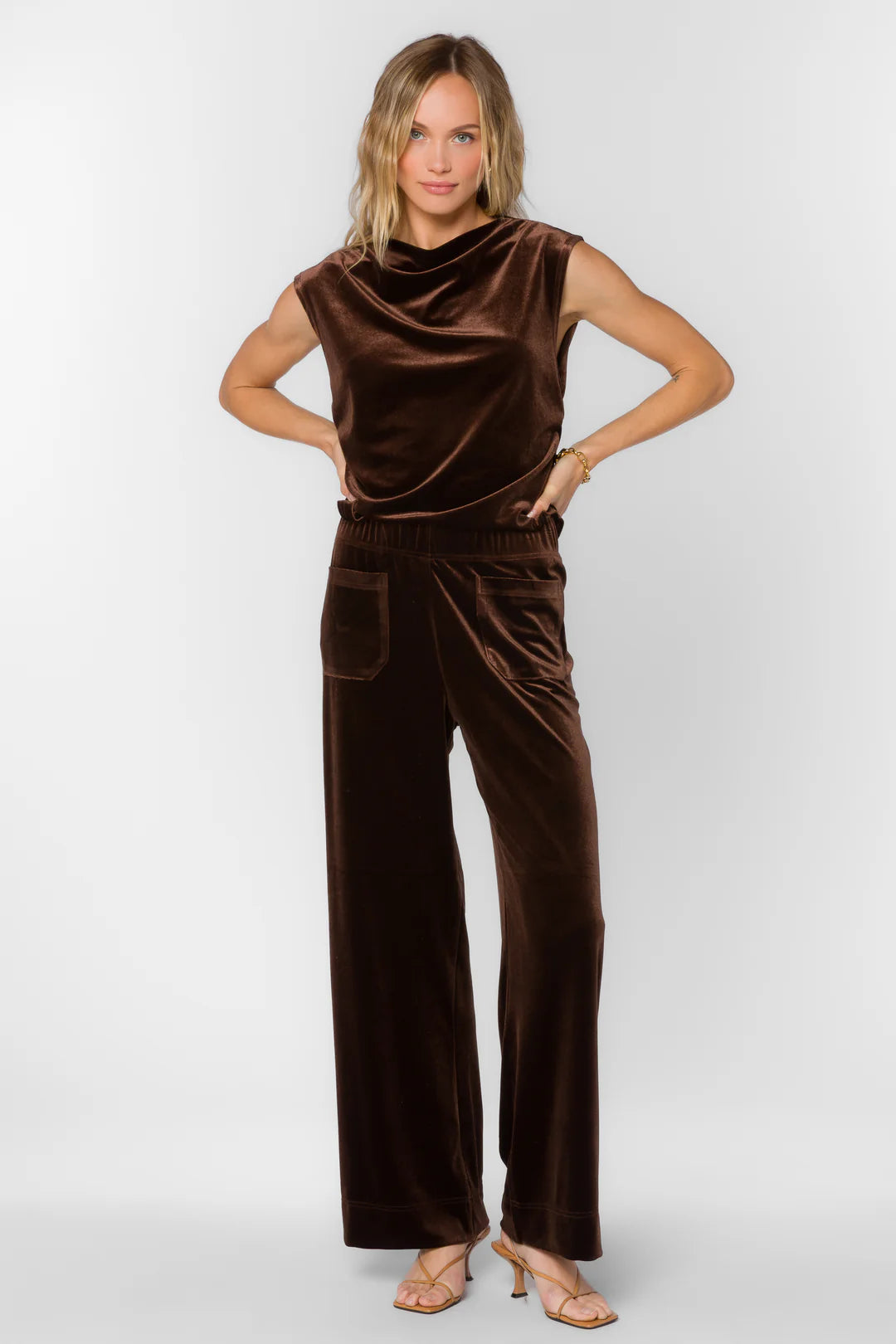 Lavali Top - Velvet Brown