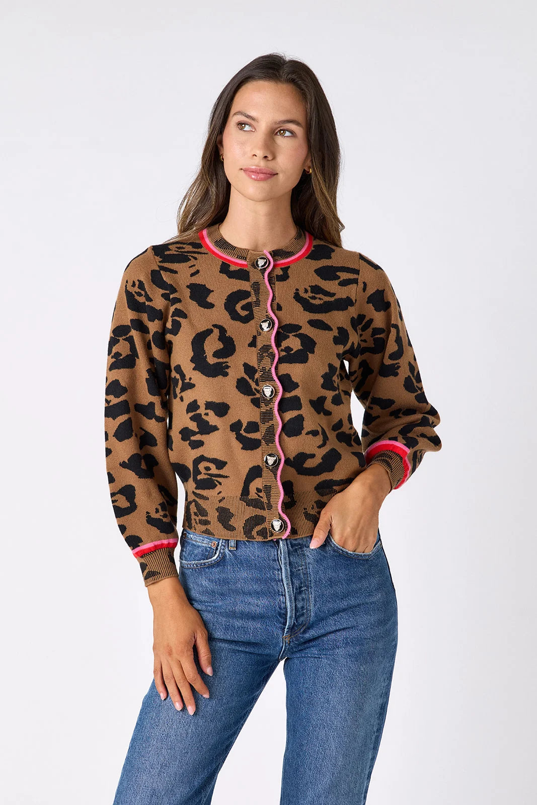 Colson Cardigan - Leopard