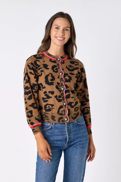 Colson Cardigan - Leopard