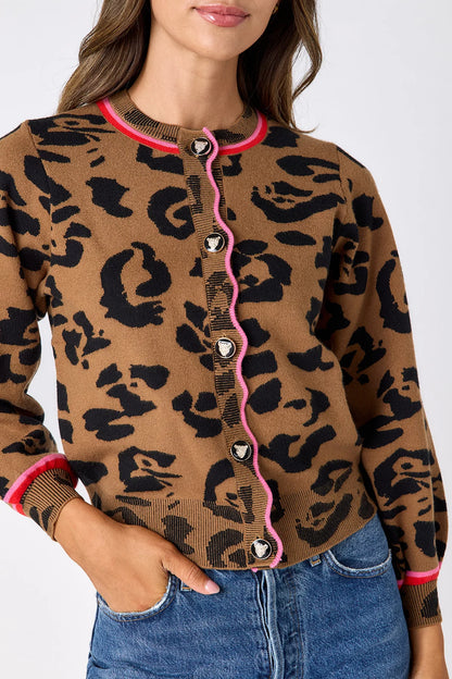 Colson Cardigan - Leopard