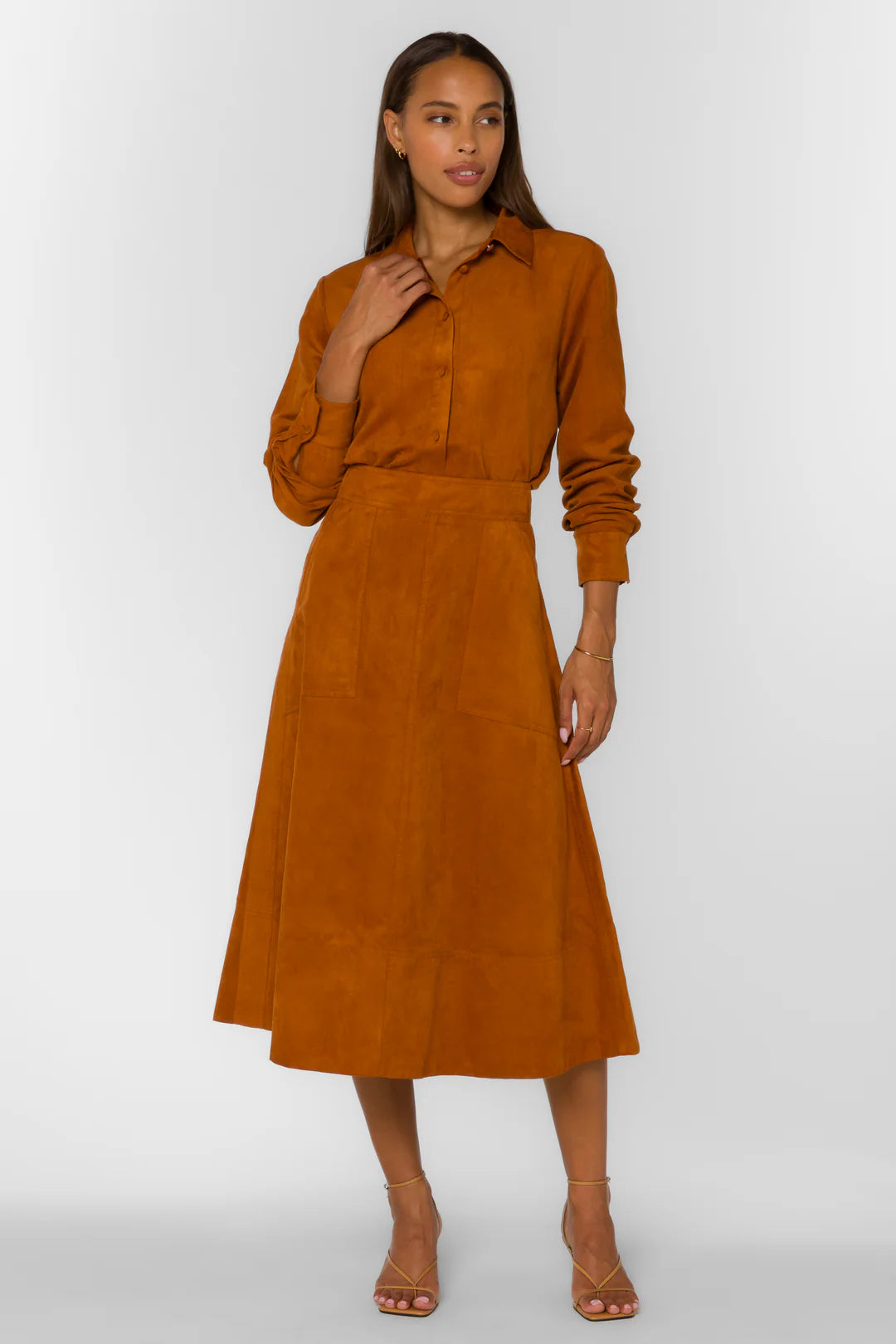 Lettie Skirt - Tree Bark