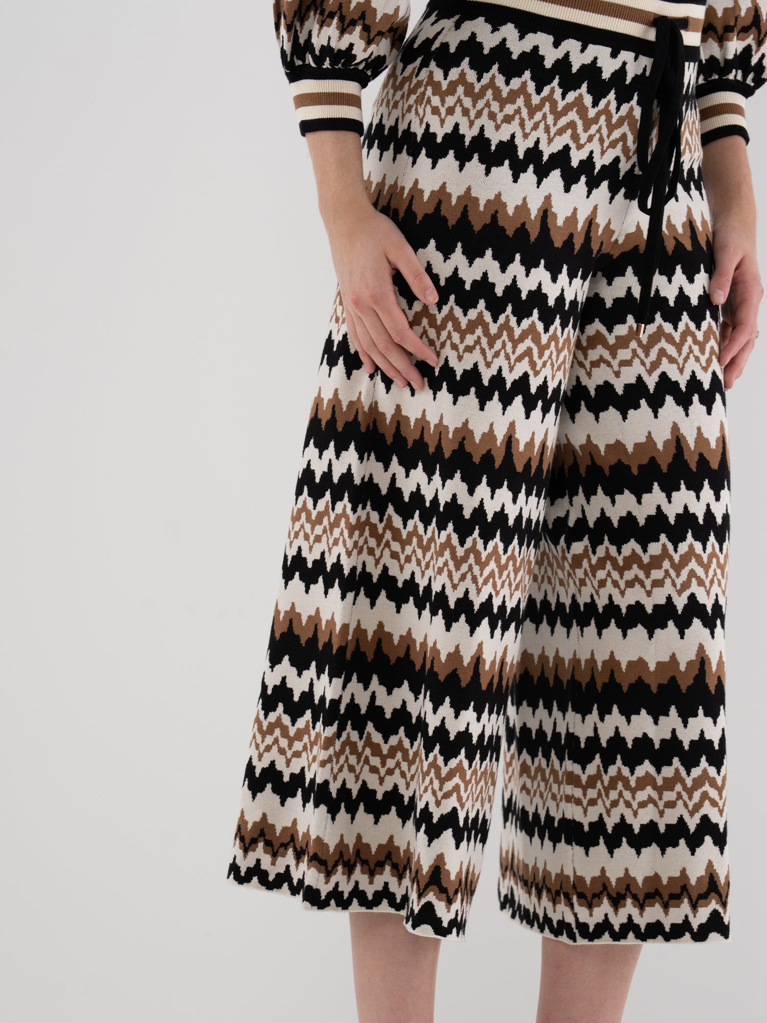 Teddy Crop Trouser - Mocha Mirage