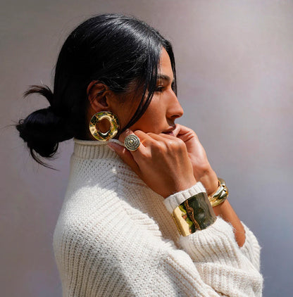Opal Earring - Gold