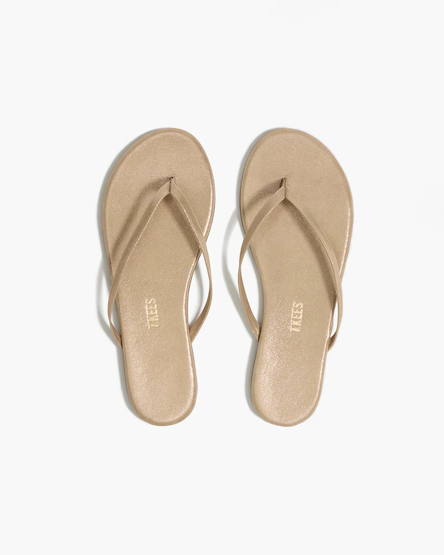TKEES Lily Glitters Flip Flop - Pink Pearl