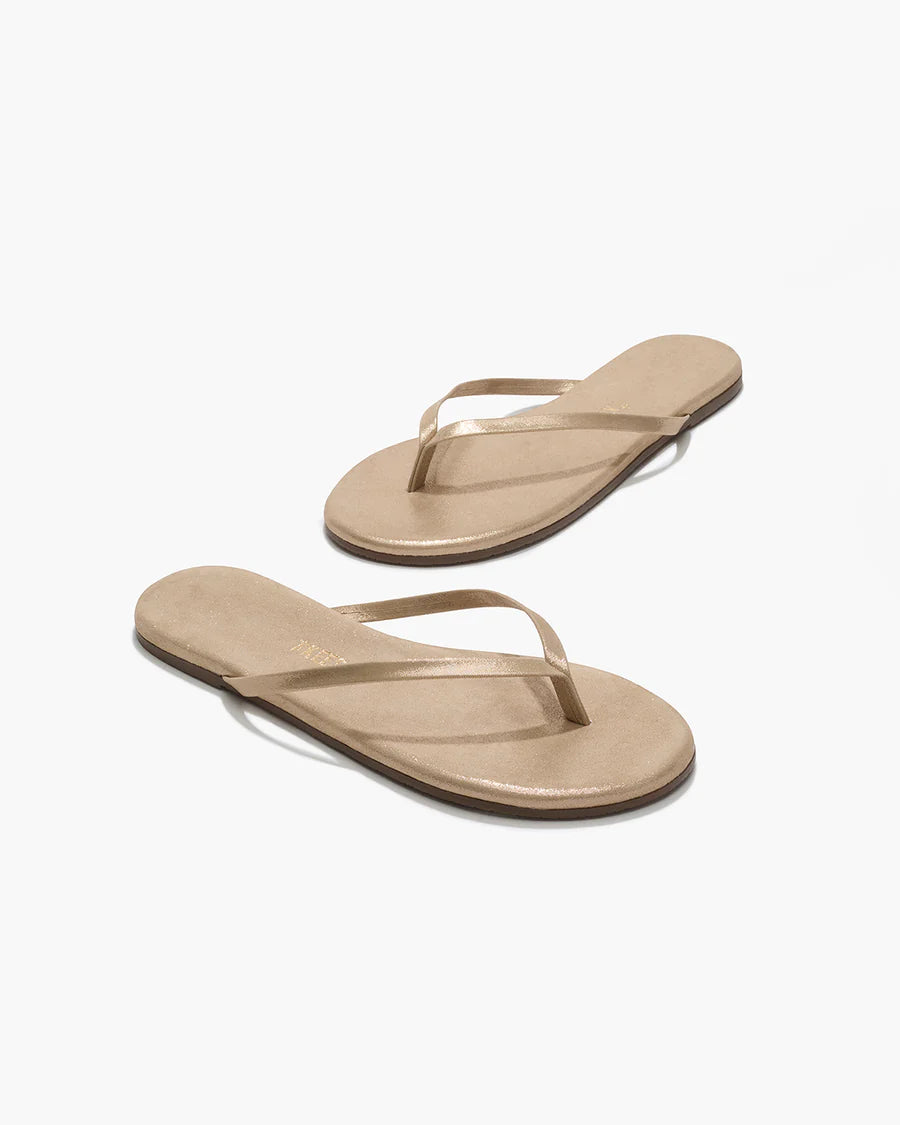 TKEES Lily Glitters Flip Flop - Pink Pearl