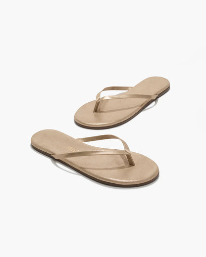 TKEES Lily Glitters Flip Flop - Pink Pearl