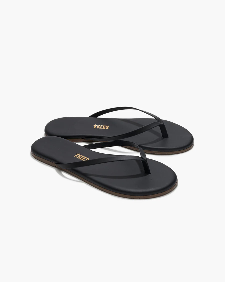 TKEES Lily Liners Flip Flop - Sable