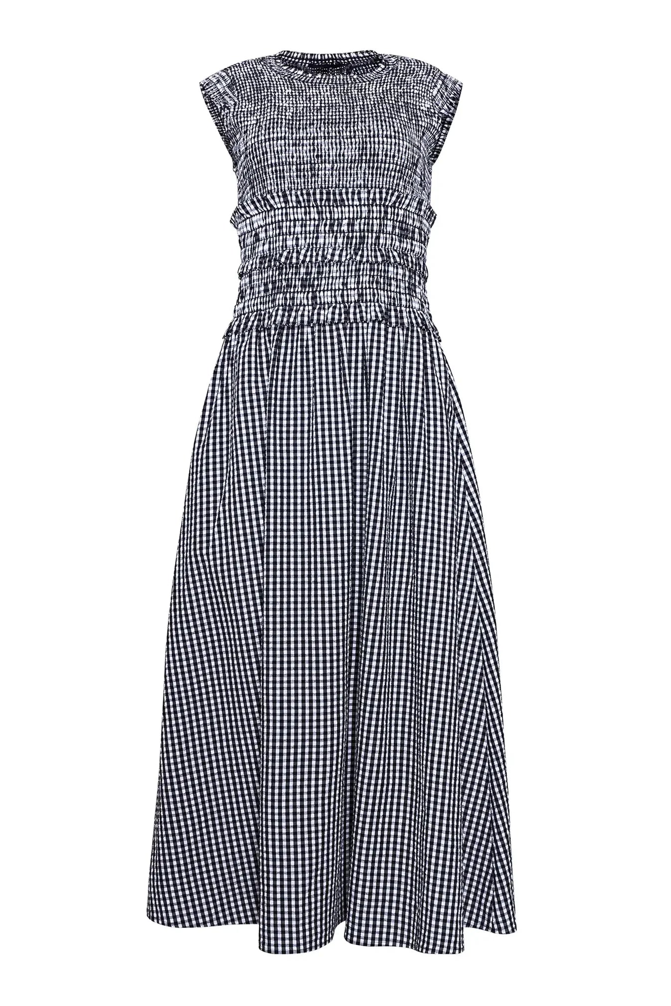 Louise Dress - Black & White