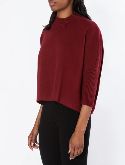 Aja Sweater - Dark Cherry
