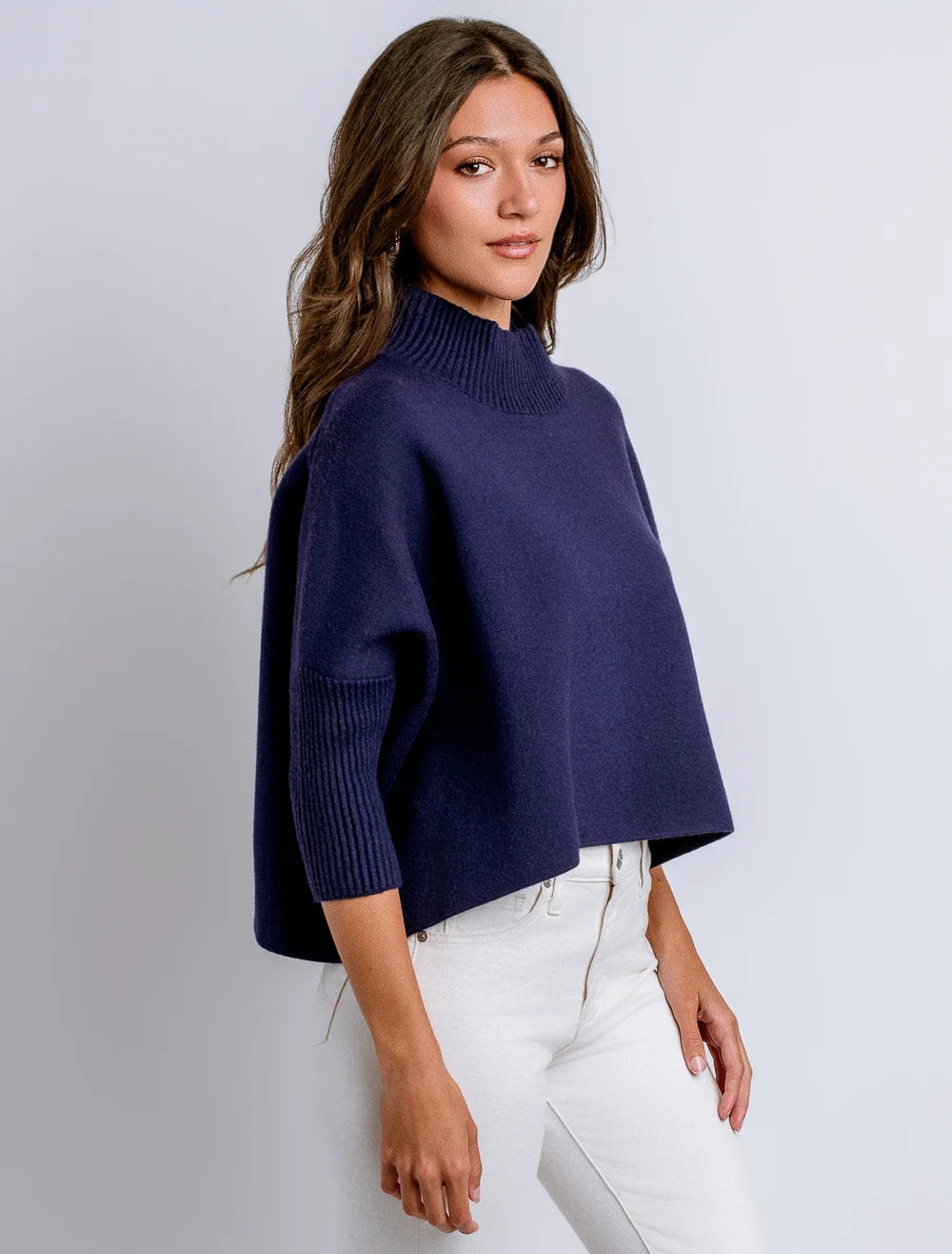 Aja Sweater - Navy