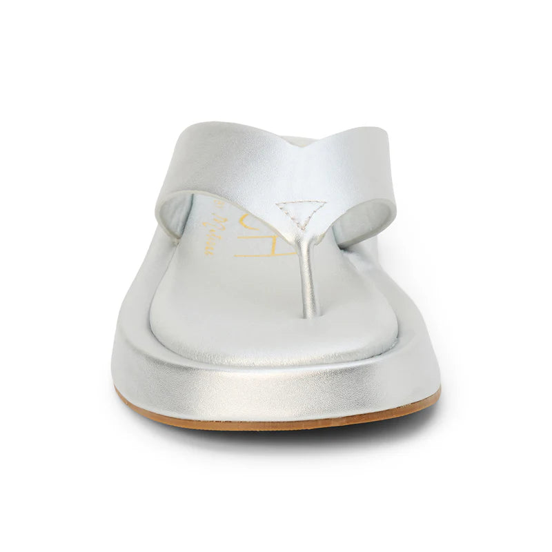 Mallorca Flip Flop Sandal - Silver