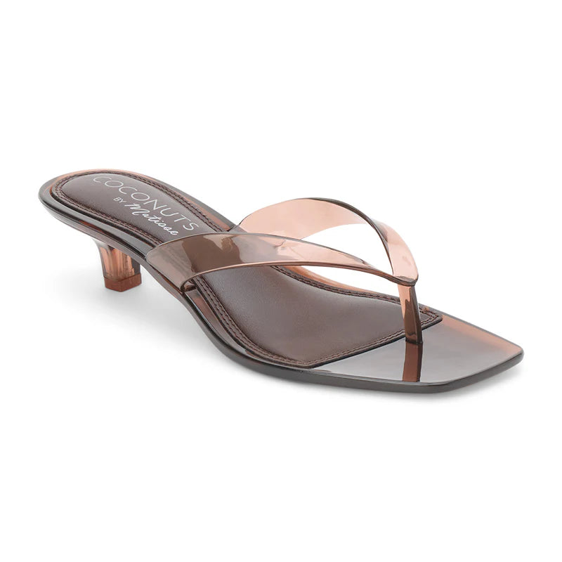 Margo Heeled Sandal - Brown