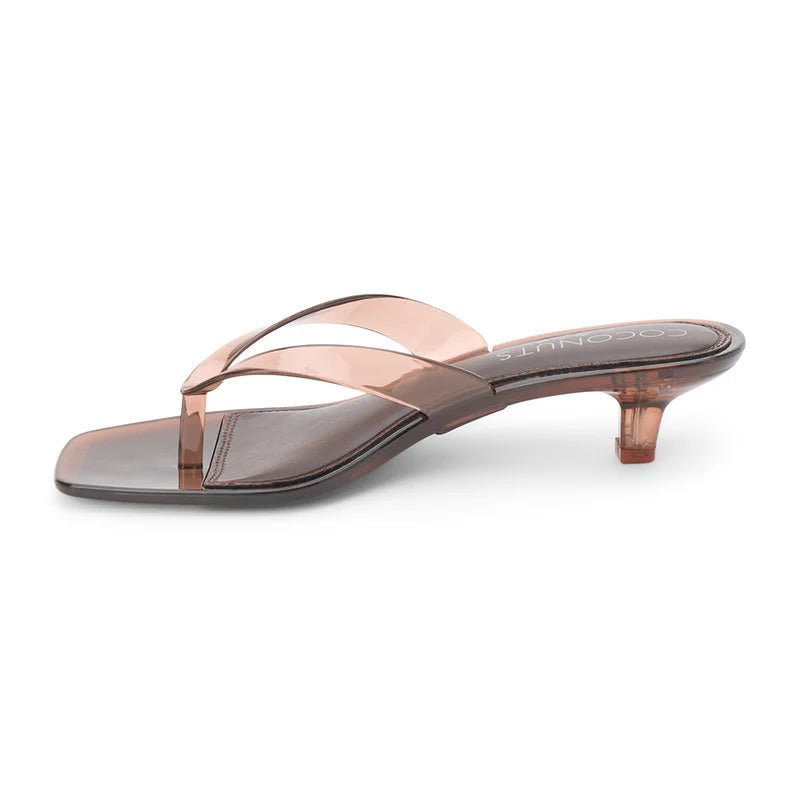 Margo Heeled Sandal - Brown