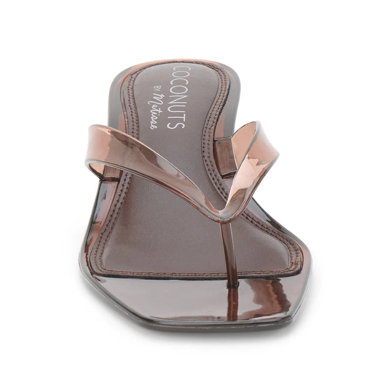 Margo Heeled Sandal - Brown