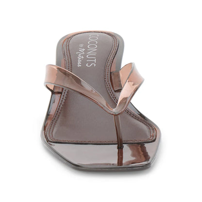 Margo Heeled Sandal - Brown
