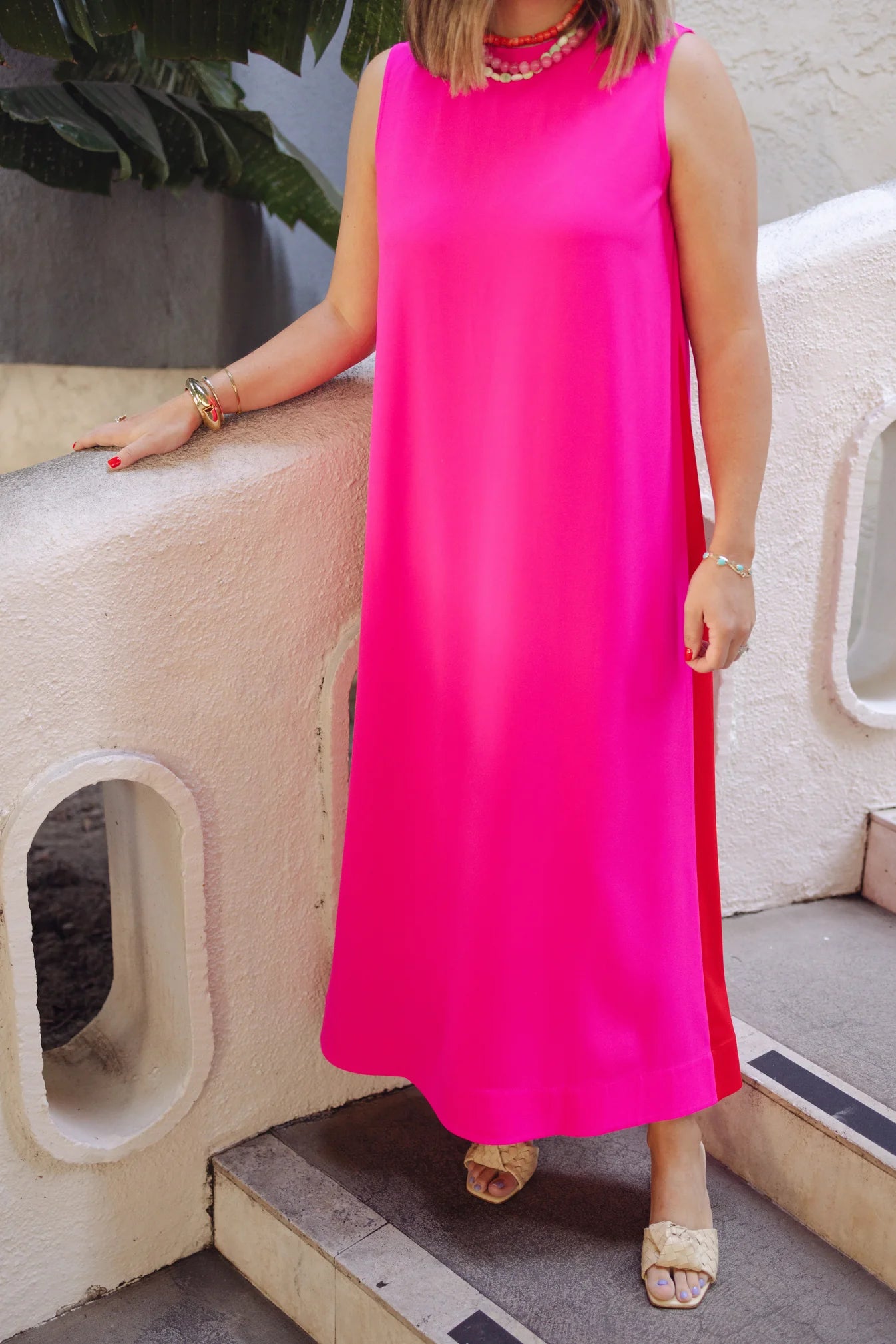 Owens Dress - Mollie Pink