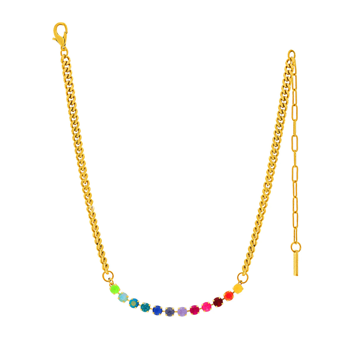 TOVA Mini Oakland Necklace - Candy Crush Opal
