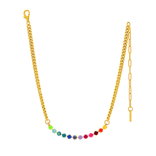 TOVA Mini Oakland Necklace - Candy Crush Opal