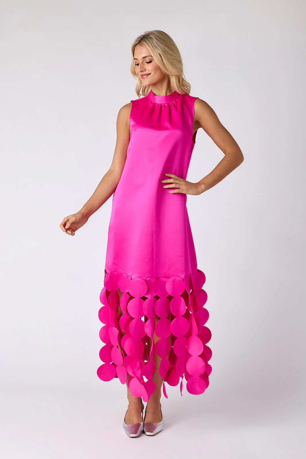 Ponce Party Dress - Mollie Pink