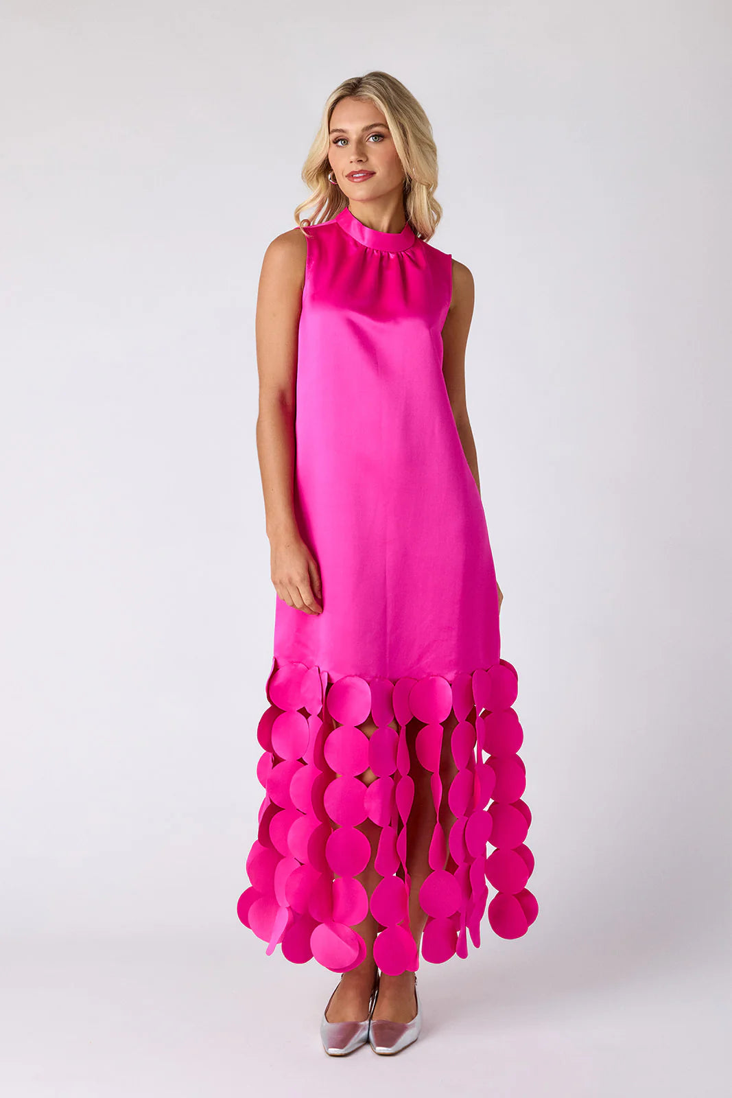 Ponce Party Dress - Mollie Pink