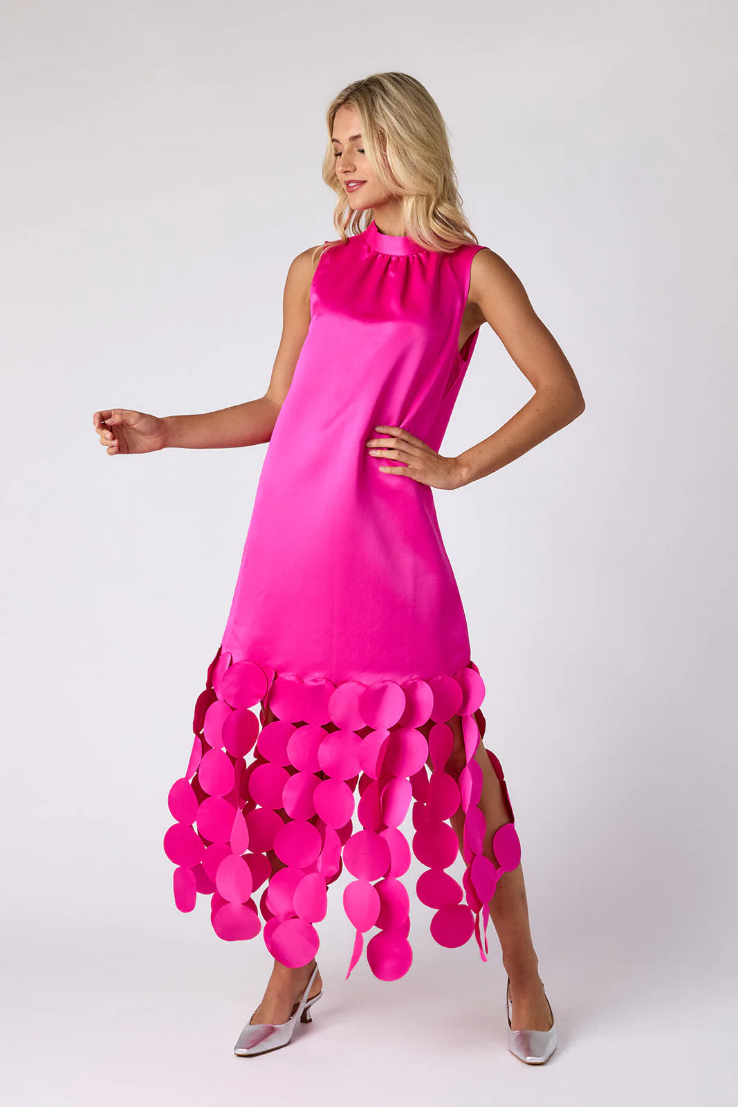 Ponce Party Dress - Mollie Pink