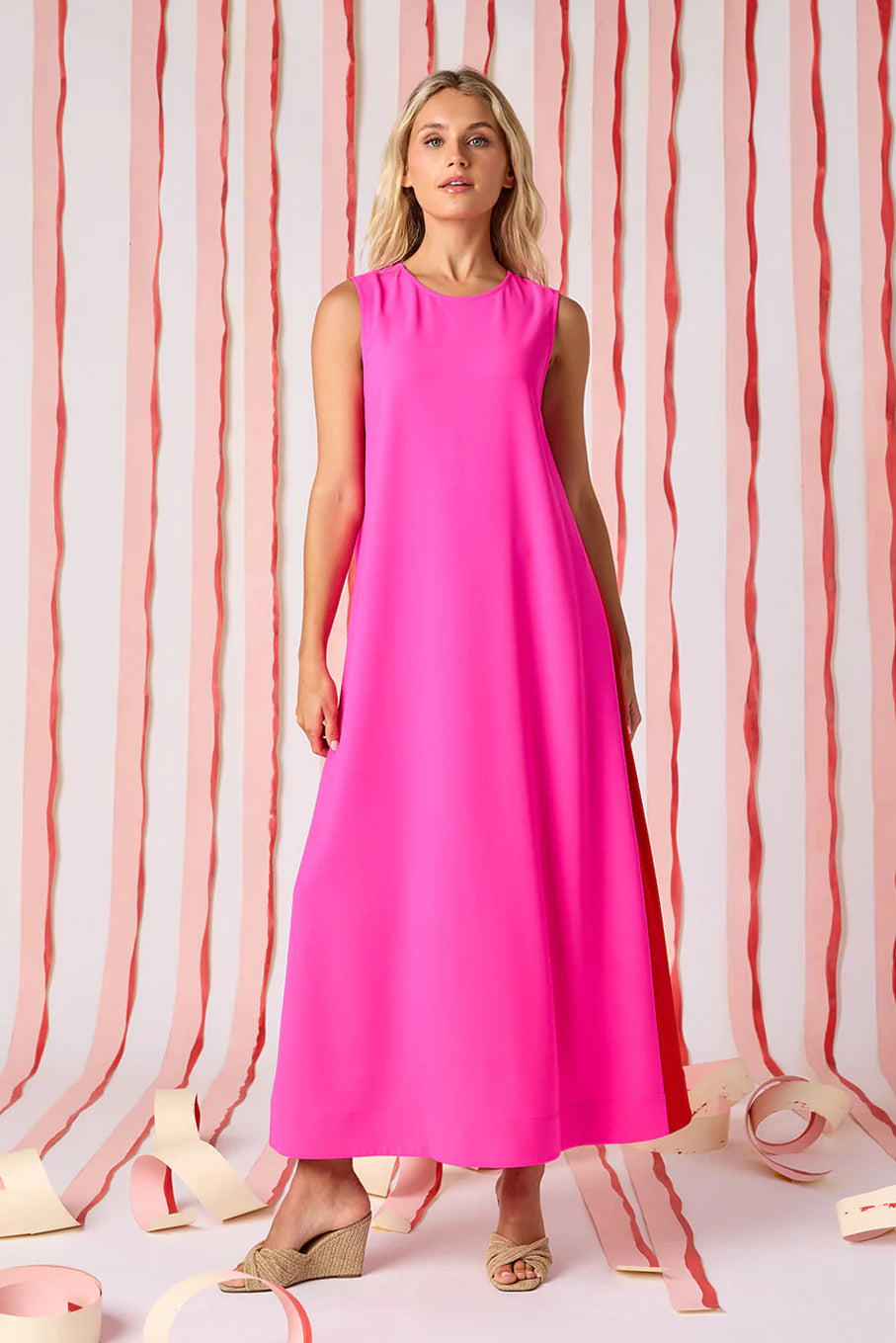 Owens Dress - Mollie Pink