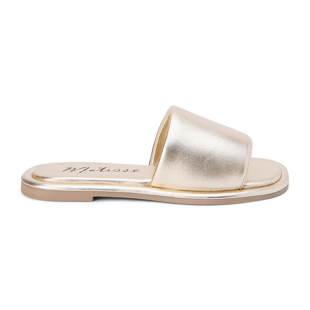 Moonlight Slide Sandal - Gold