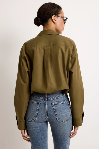 Dallas Top - Juniper Green