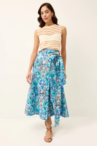 Estine Wrap Skirt - Chateau