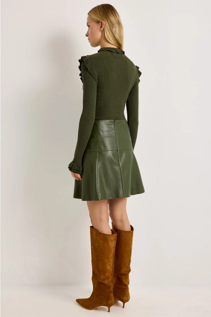 Tinley Turtleneck Sweater - Juniper Green