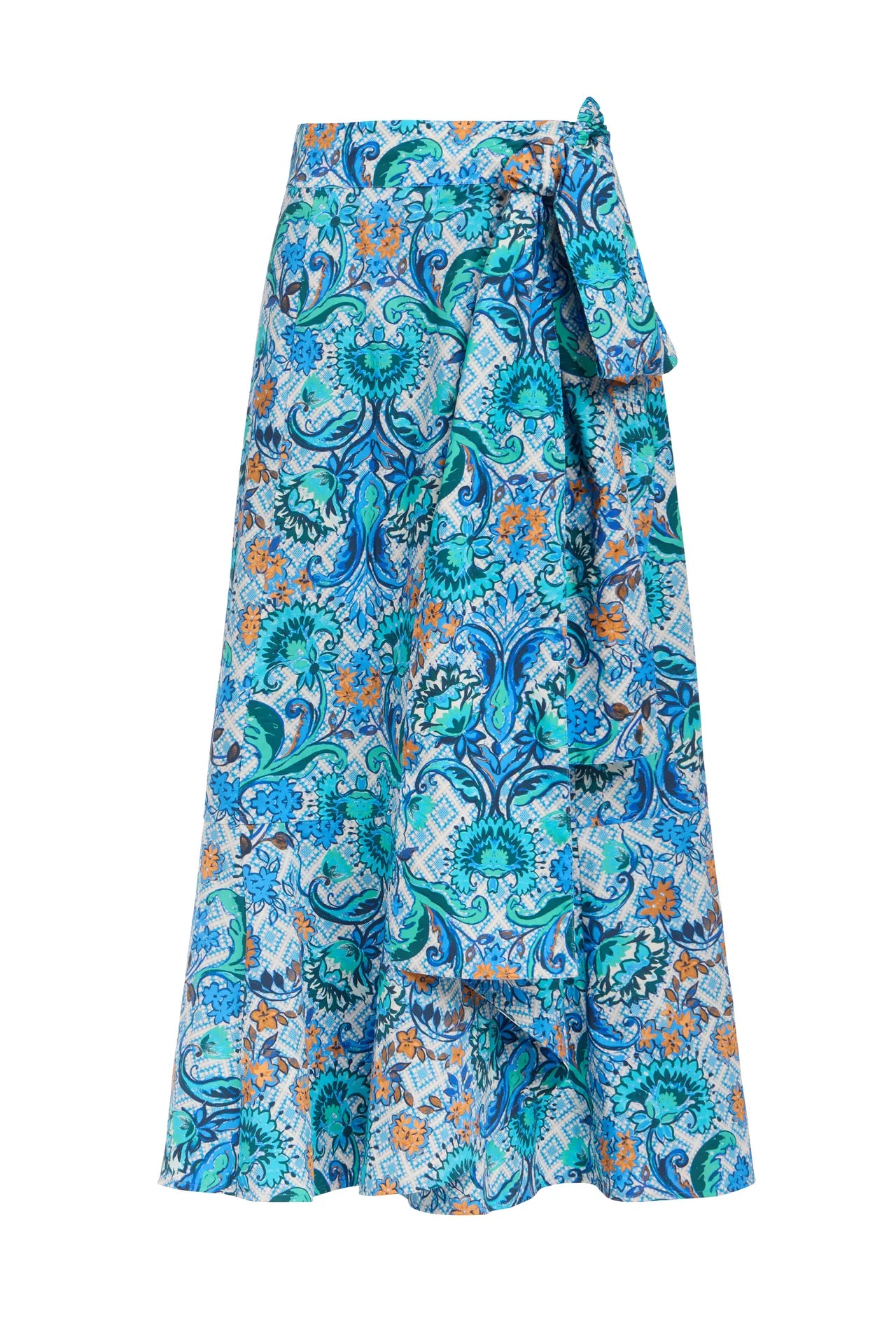 Estine Wrap Skirt - Chateau