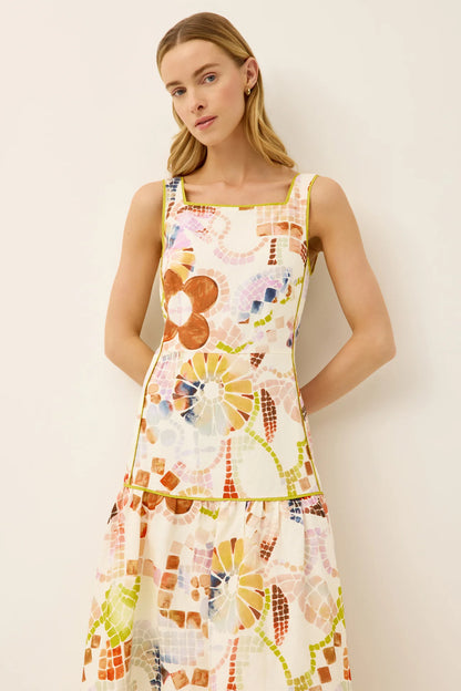 Jada Dress - Travertine